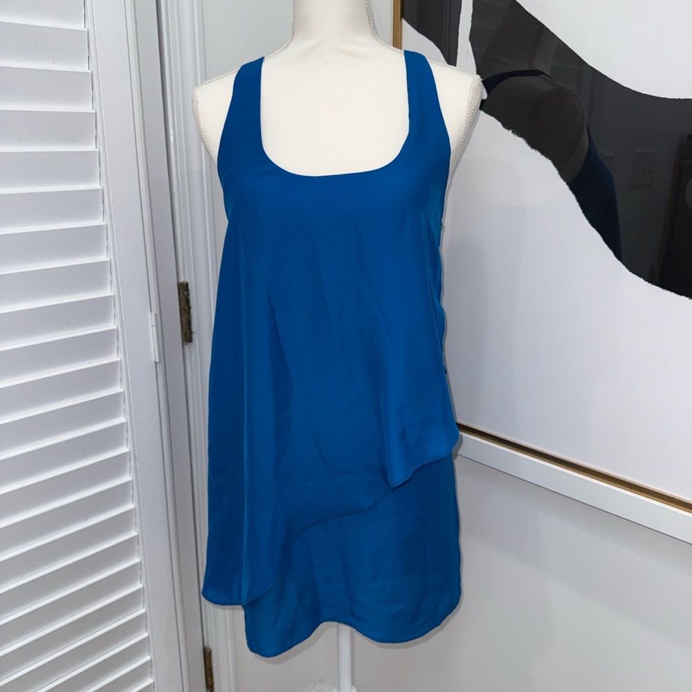 Silence + Noise Vibrant Blue Dress